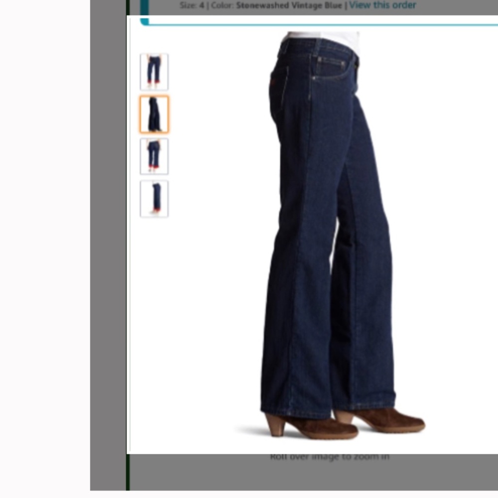 Maroon flannel lined dickies jeans size 4